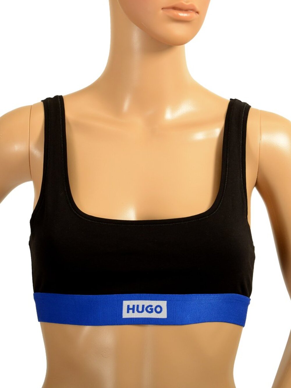 Hugo Boss Women's "TripletBlue Bralette" Logo Bralette Bra US S IT 40